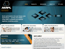 Tablet Screenshot of ampl.com